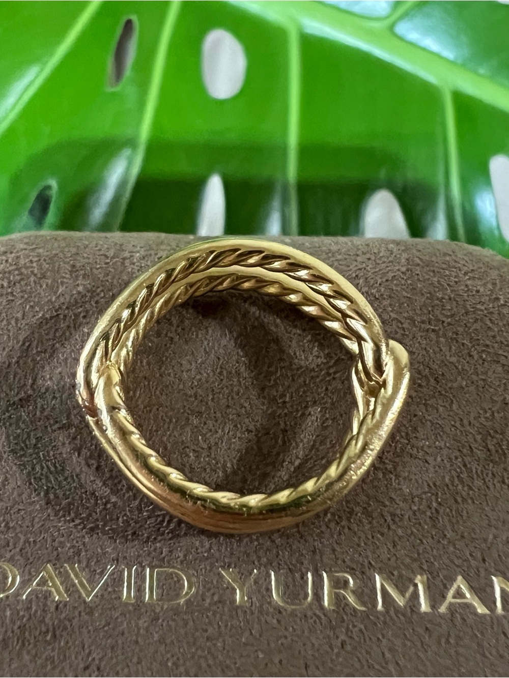 ❤️ David Yurman 18K Continuance Ring Sz 6 - Picture 6 of 13